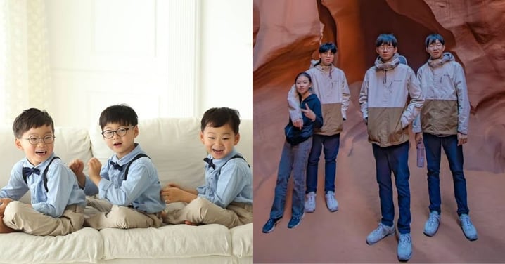 「國民三胞胎」近況曝光！大韓身高超越185公分宋一國，模特比例超吸睛