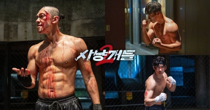 《獵犬2》Rain出道24年首演反派「爆肌身材」超養眼！禹棹煥&李相二練得比第一季更猛～