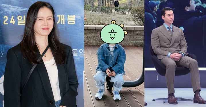 孫藝真曬兒近照！3歲甜豆「霸氣坐姿」神複製玄彬 XD 網嘆：時間過太快