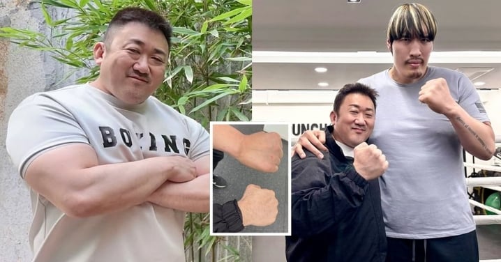 馬東石變小隻了！同框「218公分韓國巨人」崔洪萬，超狂體型差掀熱議～