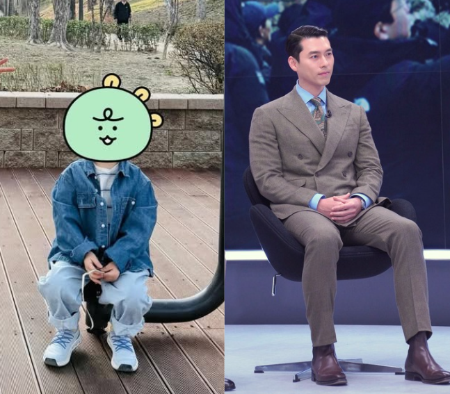 孫藝真曬兒近照！3歲甜豆「霸氣坐姿」神複製玄彬 XD 