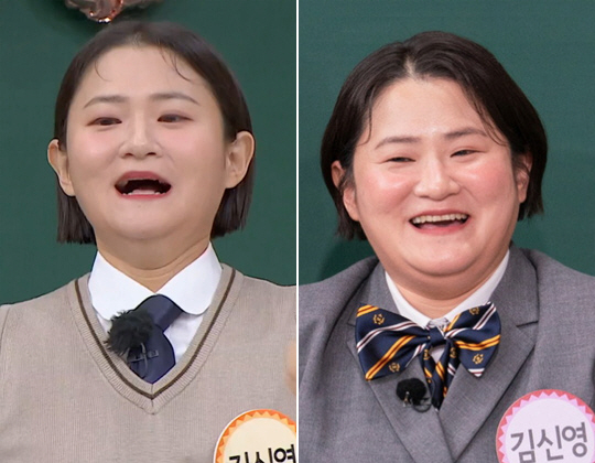 金信英過去曾以轉學生(嘉賓)身分5次出演《認哥》