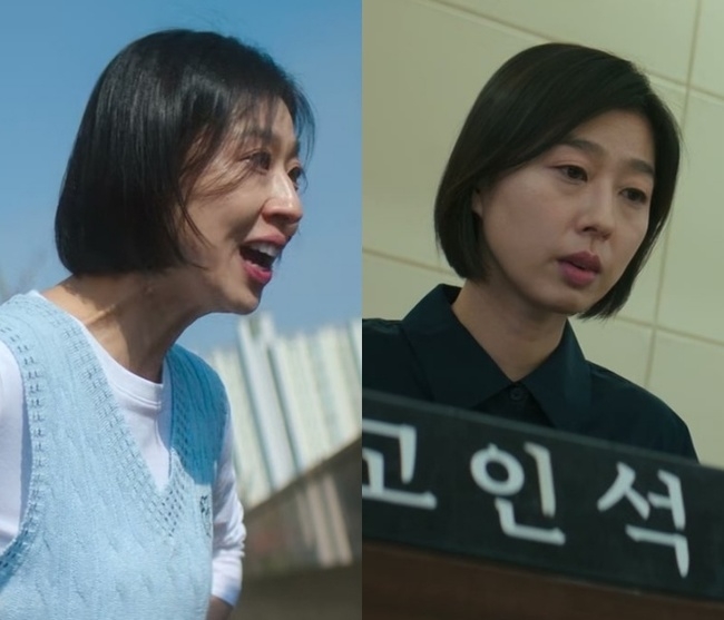 朴智妍在《鐵拳教育》中飾演恐龍家長「宇振媽媽」