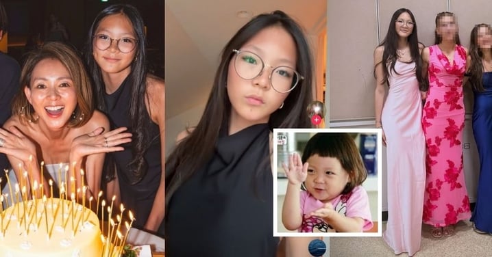 秋小愛長大了!14歲暴風抽高173公分 ,完美繼承超模媽逆天長腿基因