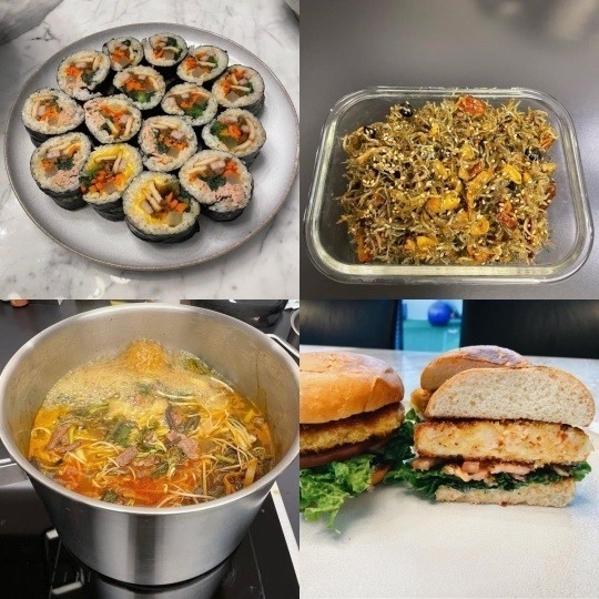孫藝真常常分享親手製作的料理