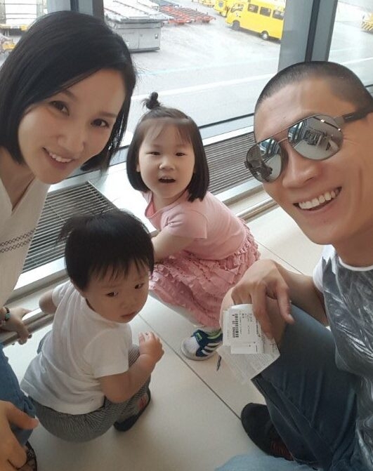 陳善圭與朴寶京擁有一個女兒、兒子