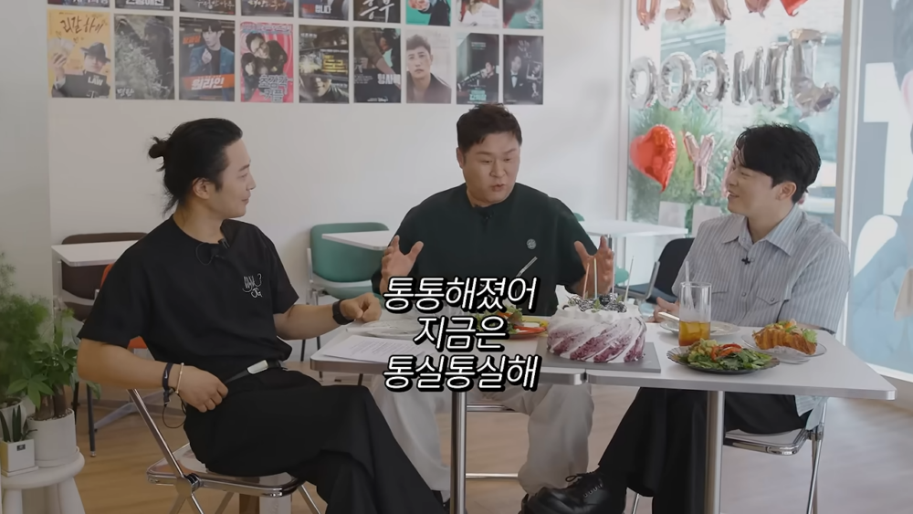 ：結果到了某個階段他突然超級能吃，整個人就圓滾滾了起來