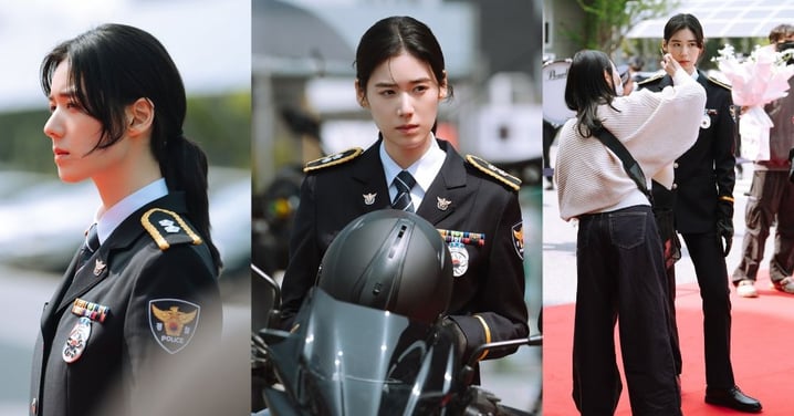 《財閥X刑警2》鄭恩彩化身「魔鬼教官」警服造型帥炸！網喊：女生帥起來沒男生的事