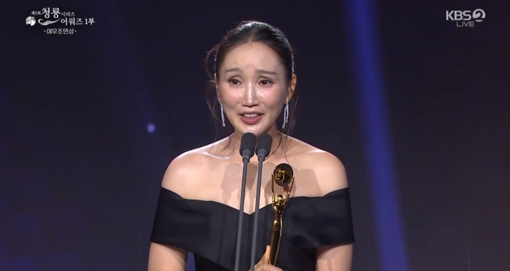 朴寶京憑藉《下流大盜》拿下青龍系列大獎最佳女配角