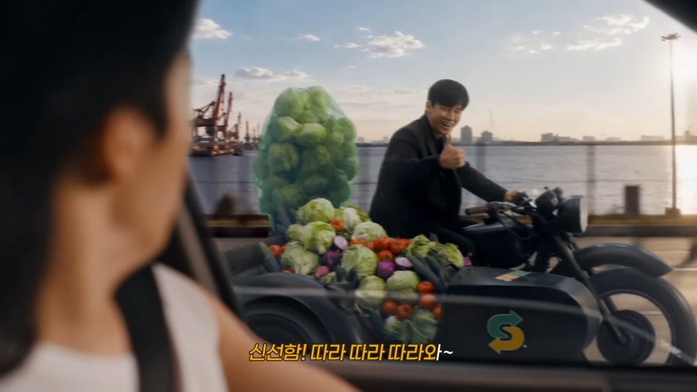 金武烈Subway廣告