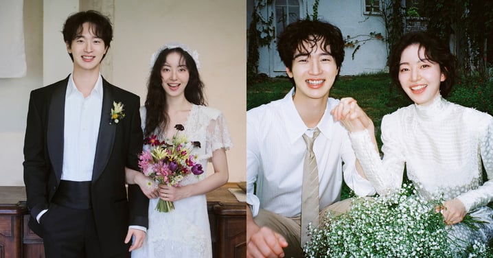 張東潤♥金丞潤今日結婚!公開電影感婚紗照「我的繆思」甜蜜告白