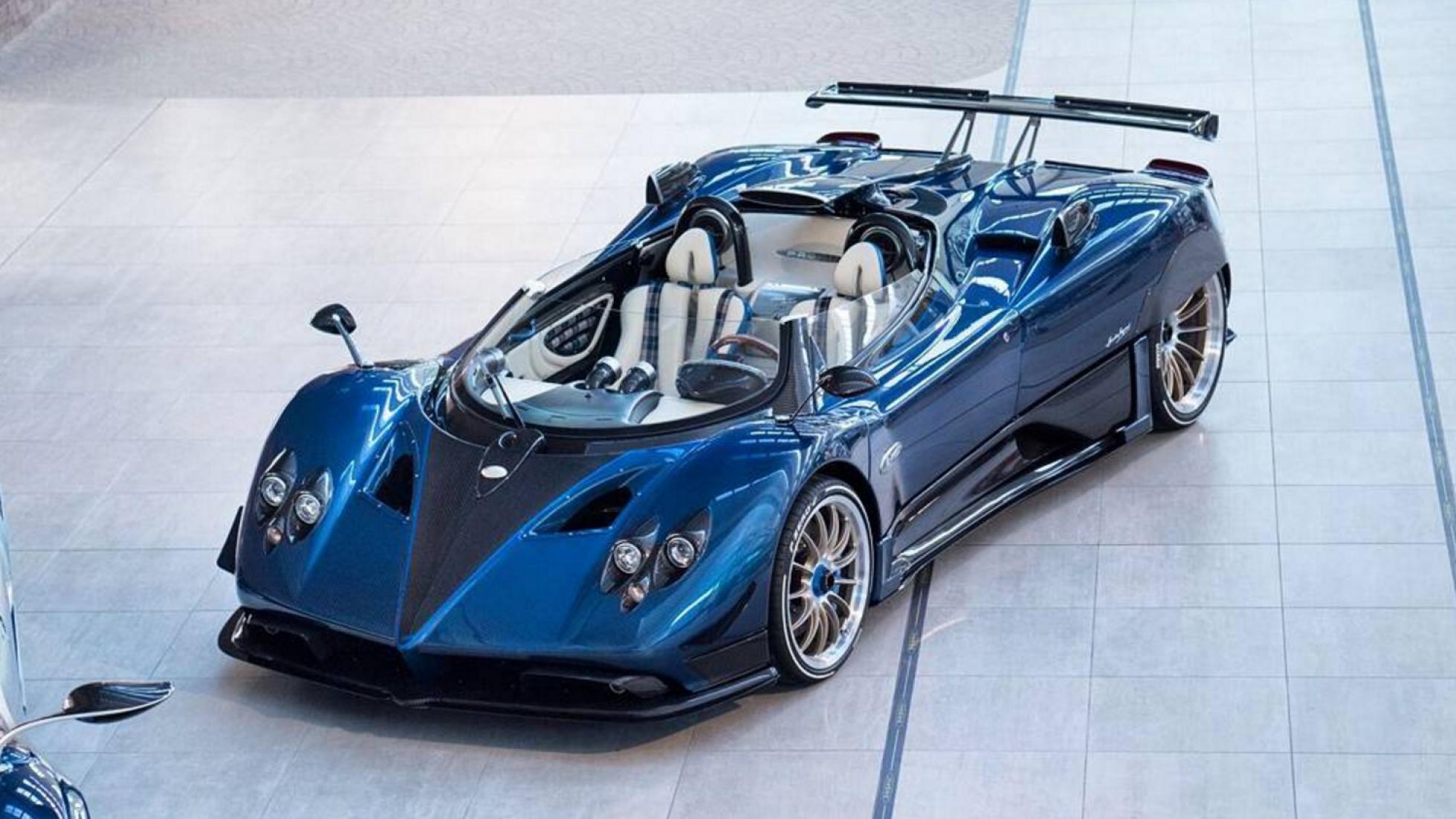 未来「王之座驾」 最强风之子 pagani zonda hp barchetta