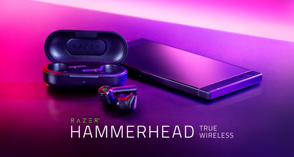 Razor近日亦發佈了旗下首款True Wireless耳機Hammerhead True Wireless