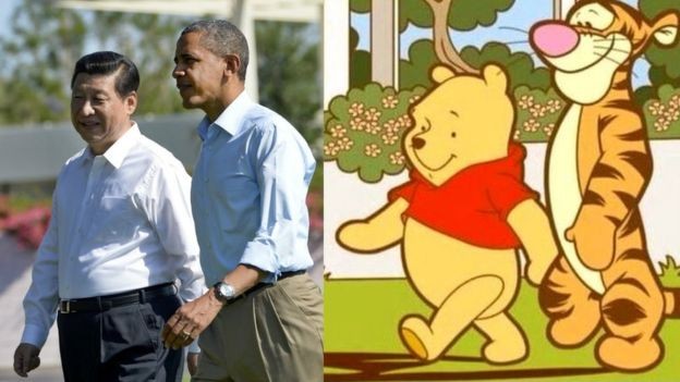 Disney 的經典卡通人物Winnie the Pooh於中國是一個極度敏感的詞語
