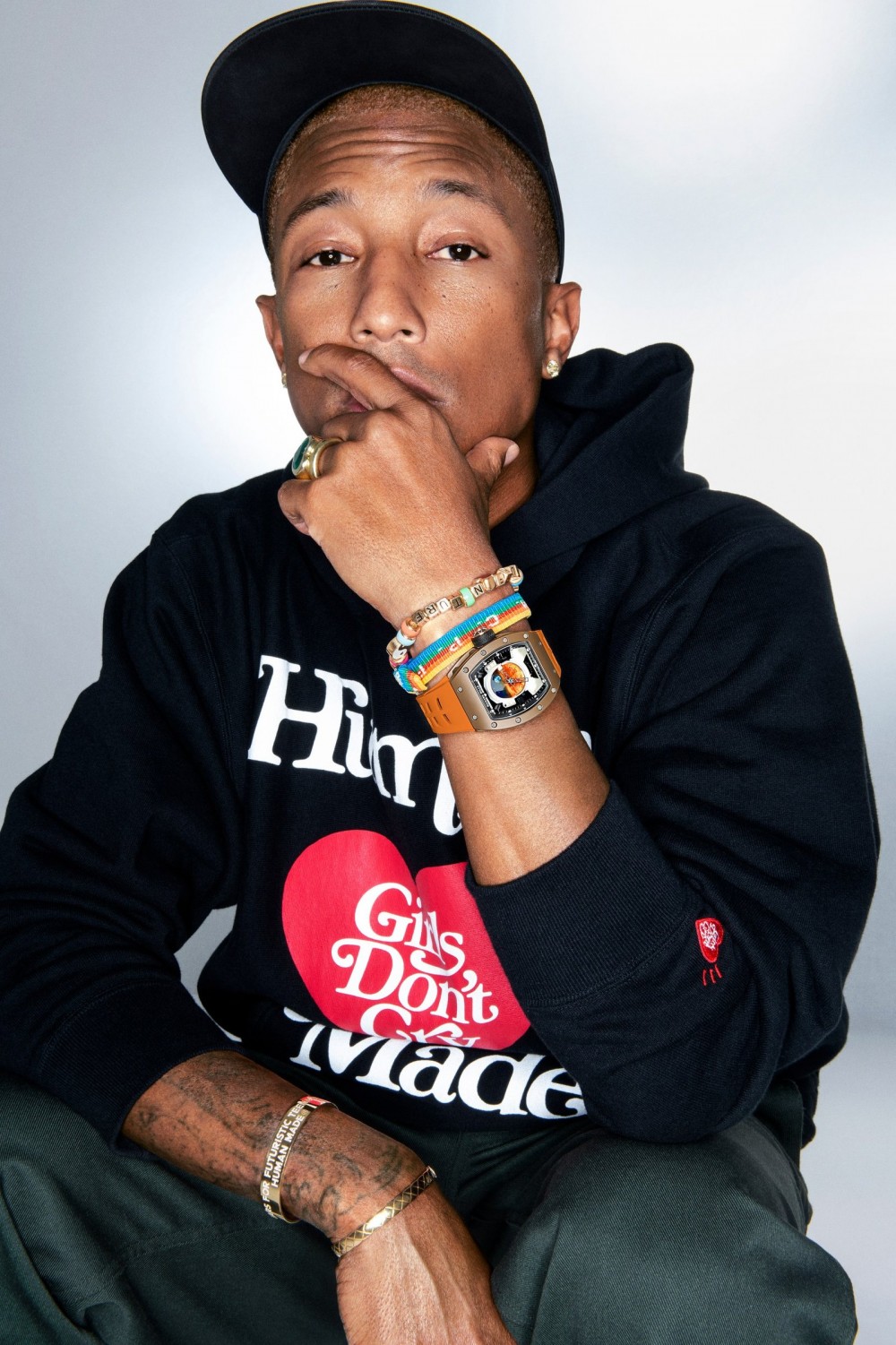 Pharrell Williams2015年憑著《Happy》獲得葛萊美最佳歌手的