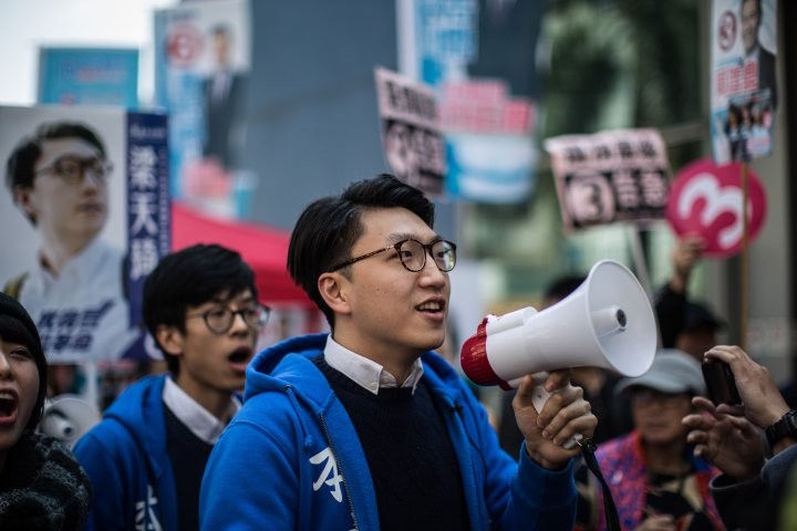 而在100位新星當中亦有一名港人入選,他就是本土民主前線的前發言人梁天琦