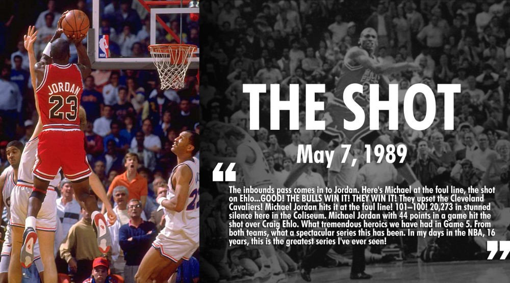 若你想知道Air Jordan 4為何能成為經典的鞋款,就必須了解「THE SHOT」的事情