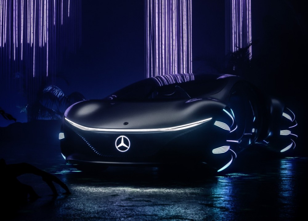 Daimler AG所發佈的Mercedes-Benz「Vision AVTR」絕對稱得上豔壓全場