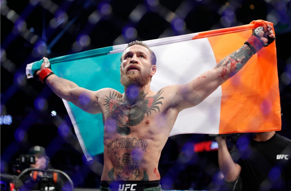 有「嘴炮拳王」之稱的愛爾蘭拳手Conor McGregor日前在美國Las Vegas的T-Mobile Arena舉行復出賽