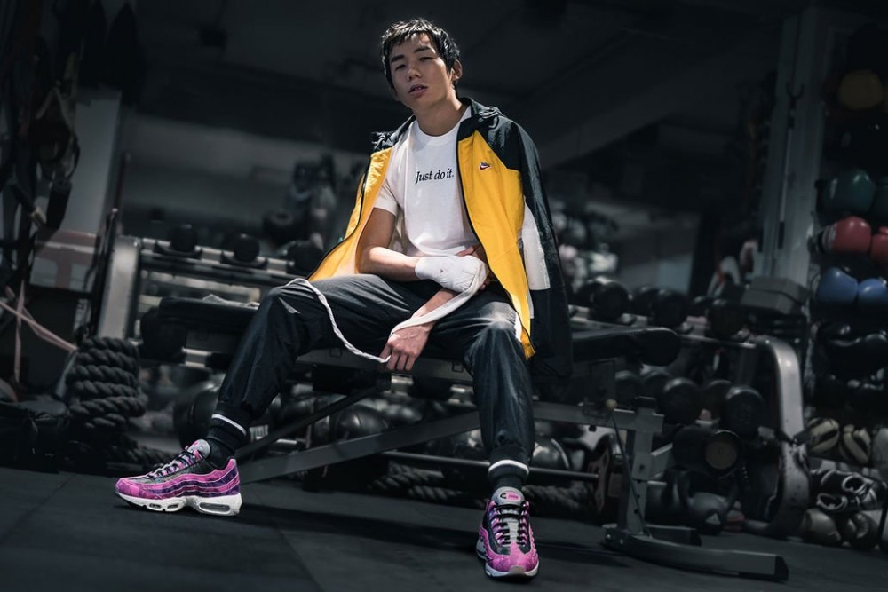 Nike官方是次找來香港著名拳擊運動員曹星如,率先穿上Air Max 95 HKG 2020並拍攝宣傳圖輯