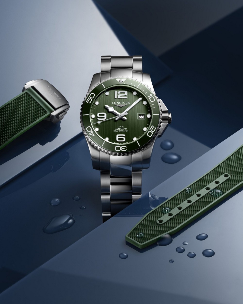 【材質升級】從耐用性著手!Longines HydroConquest成就另類「綠水鬼」!1