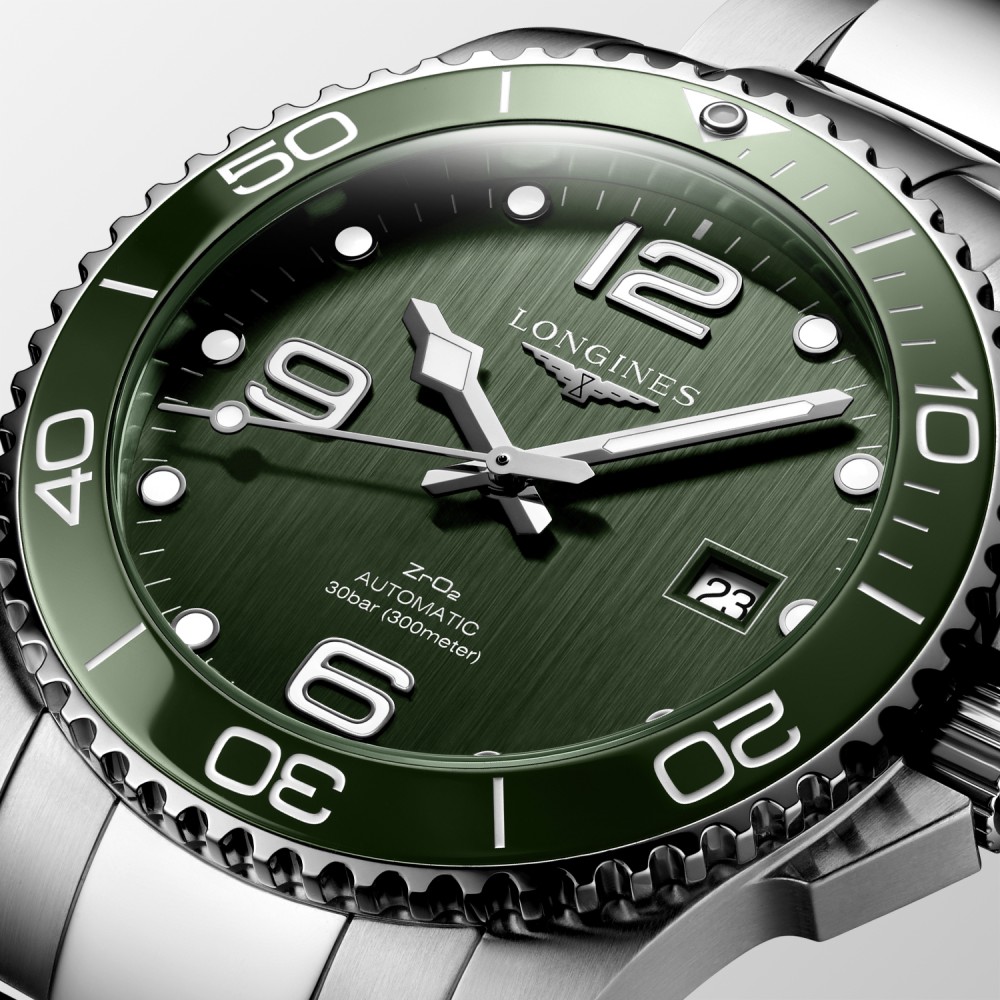 【材質升級】從耐用性著手!Longines HydroConquest成就另類「綠水鬼」!2