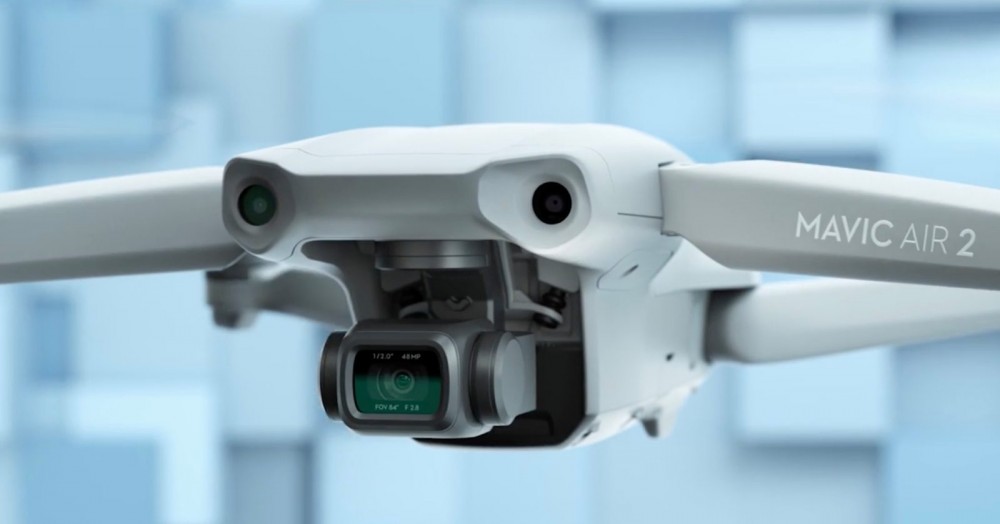 新推出的Mavic Air 2與前作一樣採用摺疊式結構設計,僅重570克,非常適合一般用家攜帶外出使用
