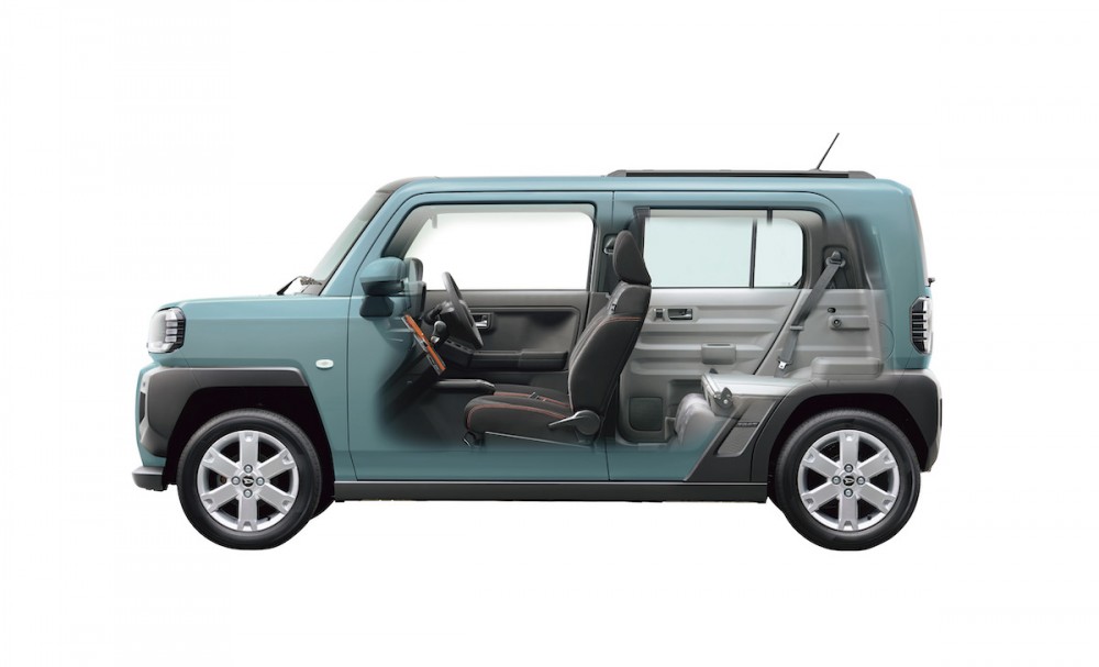 Daihatsu TATF最高可輸出64匹馬力和100Nm峰值扭力,明顯車廠對於這一輛K-CAR的定位仍是日常都市代步為主