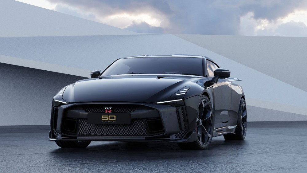 GT-R50 by Italdesign以2018年出產的GT-R Nismo為設計基礎,除了Italdesign主導開發外,還邀請了歐洲和美國的Nissan設計團隊協助